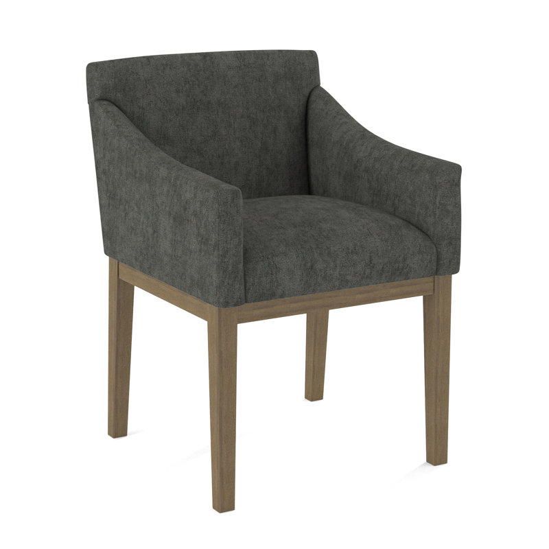 Upholstered Arm Chair, Applause Bray, Weathered Gray