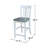 Drilon 3 - Piece Counter Height Solid Wood Dining Set-1620498536-1620470495