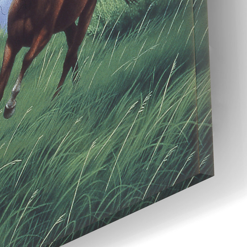 «On The Way Home» par Joh Naito, H 12 po x l 16 po x P 0,13 po