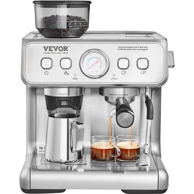 Stellweilan Tessberg Semi-Automatic Espresso Machine with Frother