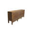 Aged Poplar 3 Door Cabinet