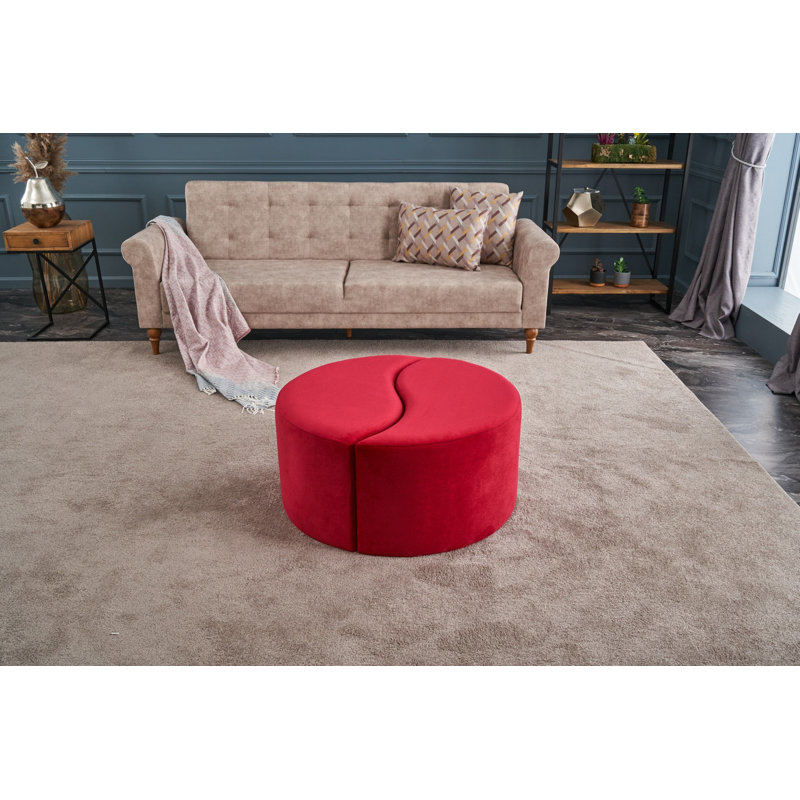 Pouf, Rouge