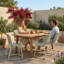 Luna Woven Rattan Outdoor Side Chair-1327147717