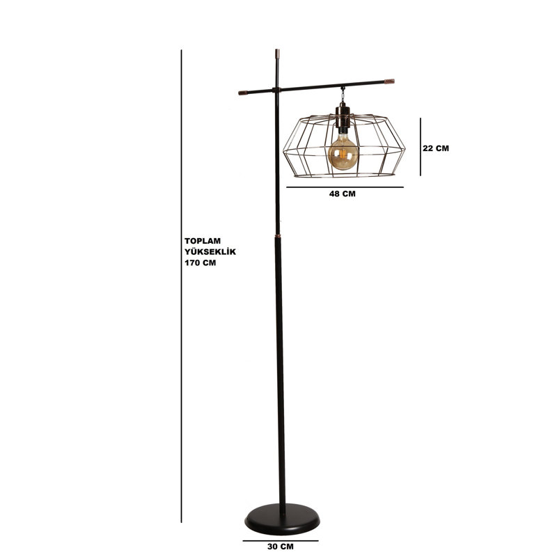 66.93 " Task Floor Lamp