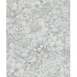 Eden Floral Texture 33' L X 21" W Wallpaper Roll