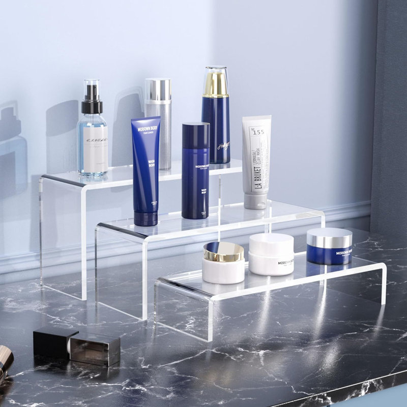 Organisateur de cosmétiques en acrylique transparent