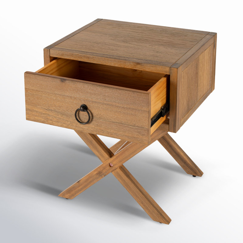 Elin 1 - Drawer Nightstand, White