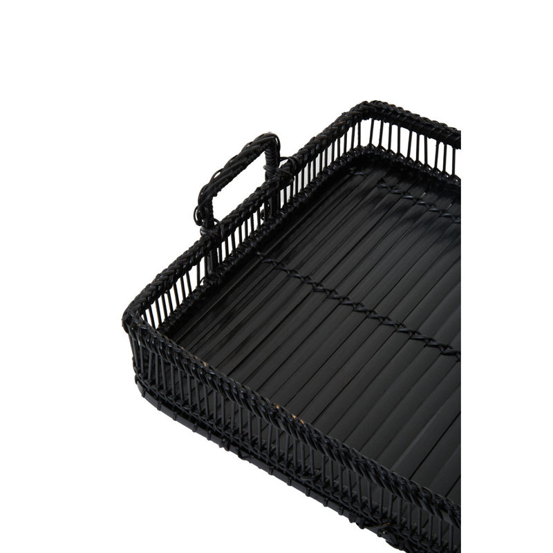 Mukherjee Bamboo Tray, Black