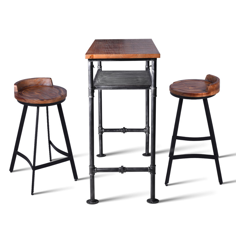 Niccole 2 - Person Four Leg Dining Set