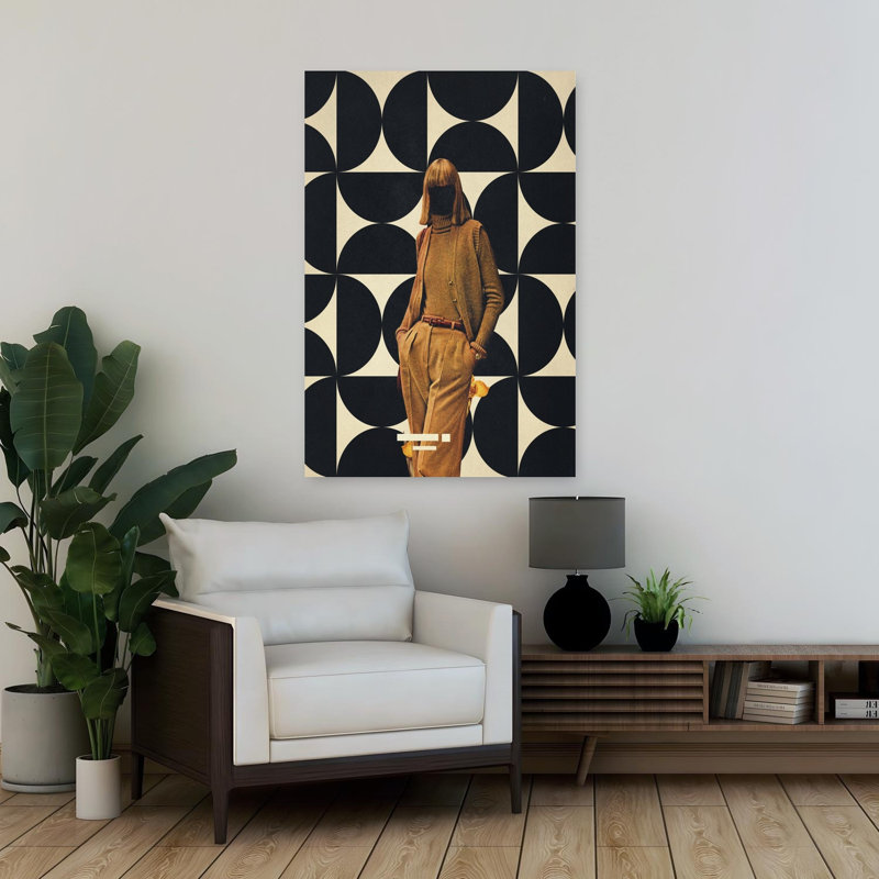 Art contemporain Portrait de papillon contemporain surréel élégant, H 36 po x l 24 po