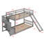 Bunk Bed With Convertible Slide And Stairway-117951375