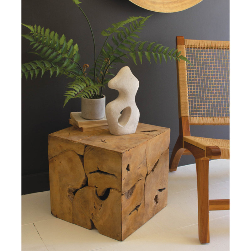 Jahmiyah Solid Wood End Table