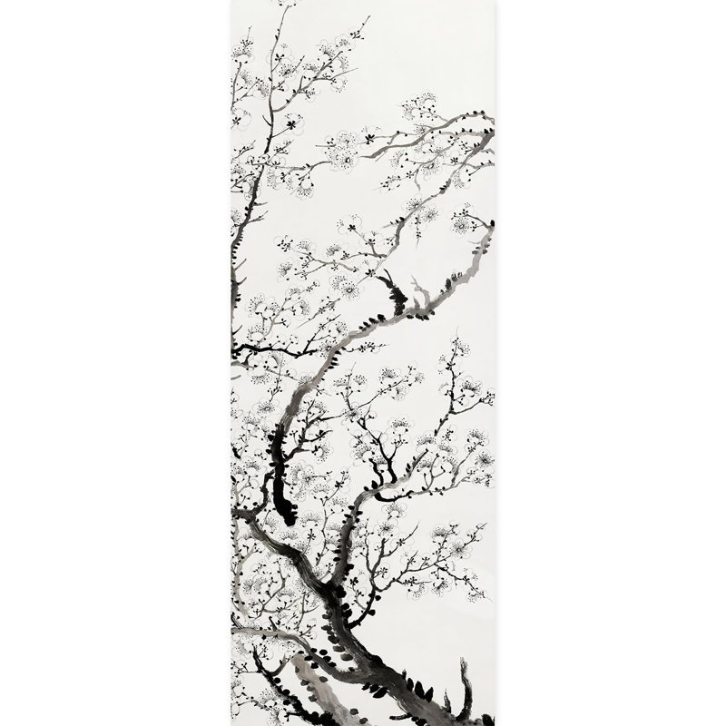 Bordure florale pelez et collez, L 132 po x l 48 po