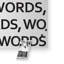 Words Magnetic Wall Mounted Photo Memo Board
