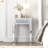 Amla Side Table Nightstand with Storage