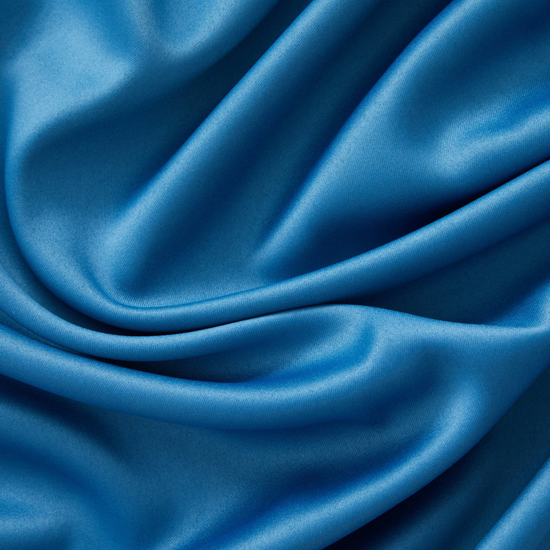 Solid Max 100% Blackout Thermal Grommet Curtain Panels, Sapphire Teal Blue, 52" W x 108" L