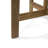 Natural Wood Bistro Table, Foldable For Effortless Storage Half-Round Design, Functionality