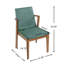 Fauteuils de salle à manger rembourrés Callan-126039010