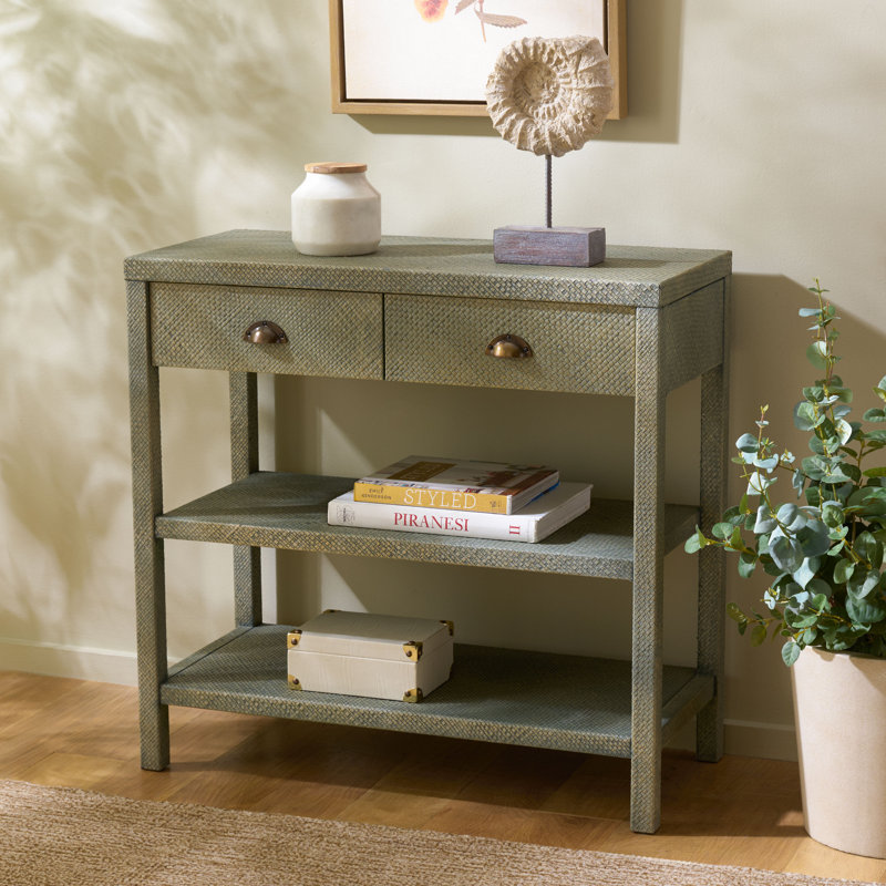 Console 31 po Maro, Turquoise