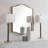 Geneva Metal IRREGULARITY Wall Mirror