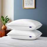 Byrine White Soft Bed Pillow Microfiber Cooling Pillow & Neck Sleep Pillow (Set of 2)