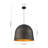 1-Light Oversized Dome Pendant