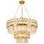 Lustre gradué à niveaux 16 lumières Siamon