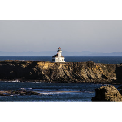 Cape Arago Lighthouse - Wrapped Canvas Print
