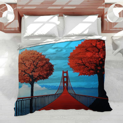 Golden Gate Bedding Landmark Comforter Industrial