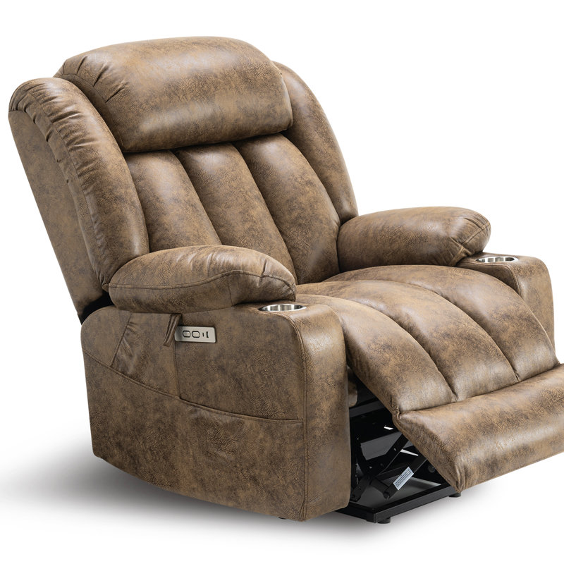Fauteuil inclinable Zisel, Brun