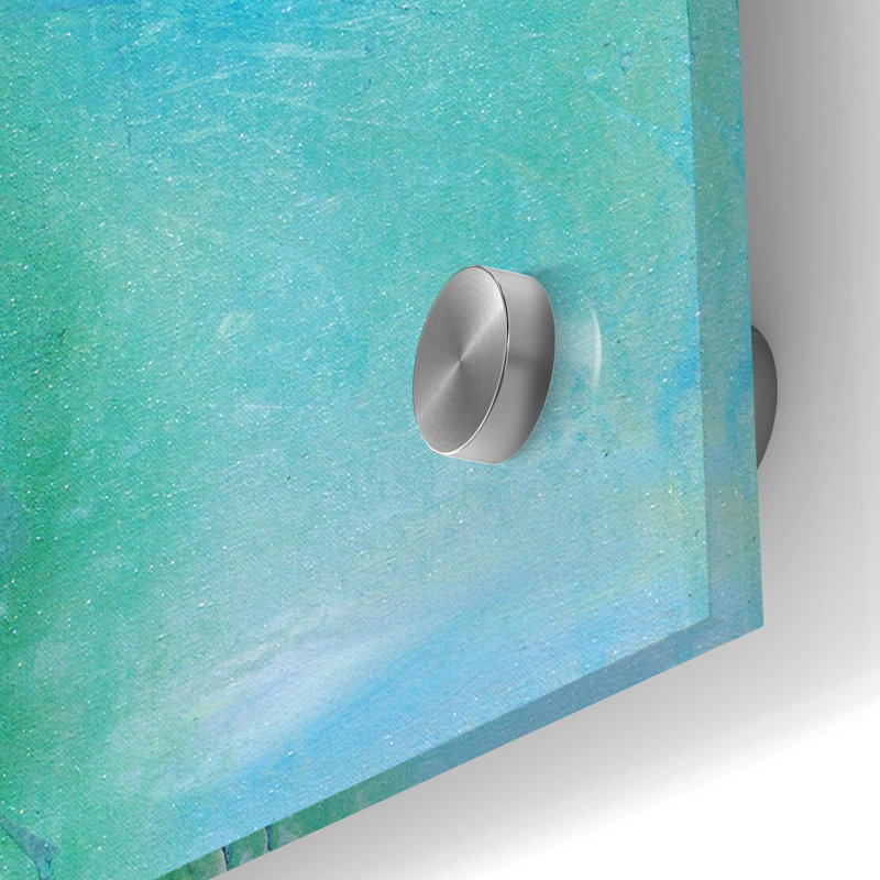 Epic Art «Free Flow» par Karen Hale, verre acrylique «Free Flow» par Karen Hale, H 24 po x l 24 po