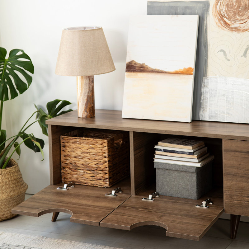 Keikei TV Stand, Brown