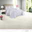 Ensemble de literie blanc luxueux, tissu en polyester, style transitionnel, idéal pour la maison