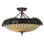 Rustic Lodge 2 - Light Semi Flush Mount