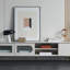 Meuble télé de style crème de style minimaliste