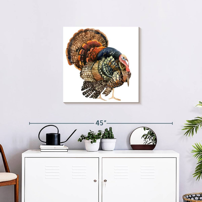 Brampt Turkey, 24" H x 24" W