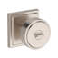 Vashon Keyed Entry Knob with Stepped Square Rose in Lifetime (PVD) Satin Brass-1366303495