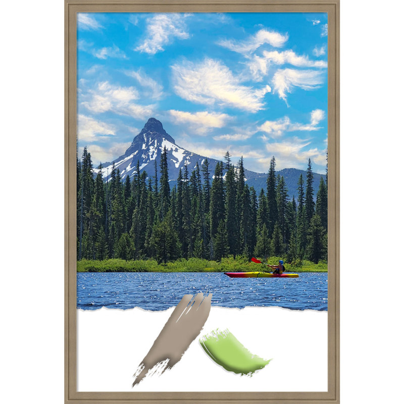 Karachalia Brown Picture Frame, 24'' W x 36'' H