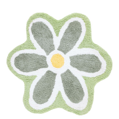 Tapis ivoire / vert Kanesia Novelty 902