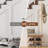 Solid Wood Entryway Bench with Integrated Shoe Rack & Coat Hooks – Angled Side Design-836476756-836476754