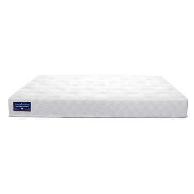 Bedzonline Eco Mem Mattress, Medium-Firm 3FT Single (90 x 190 cm)