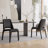 Saddle Leather Dining Chair-153238119