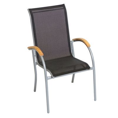 Nordquist Stacking Patio Dining Armchair