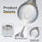1-Light Led 4500K Teardrop Pendant-737112259