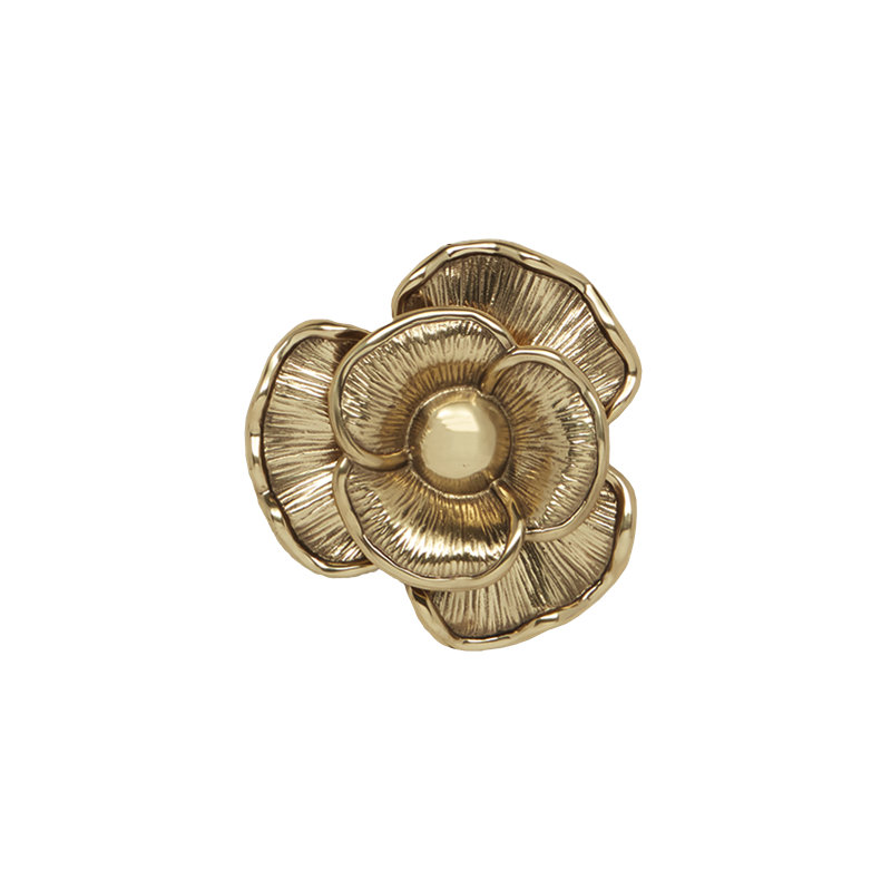 Novelty Pull, Polished Brass