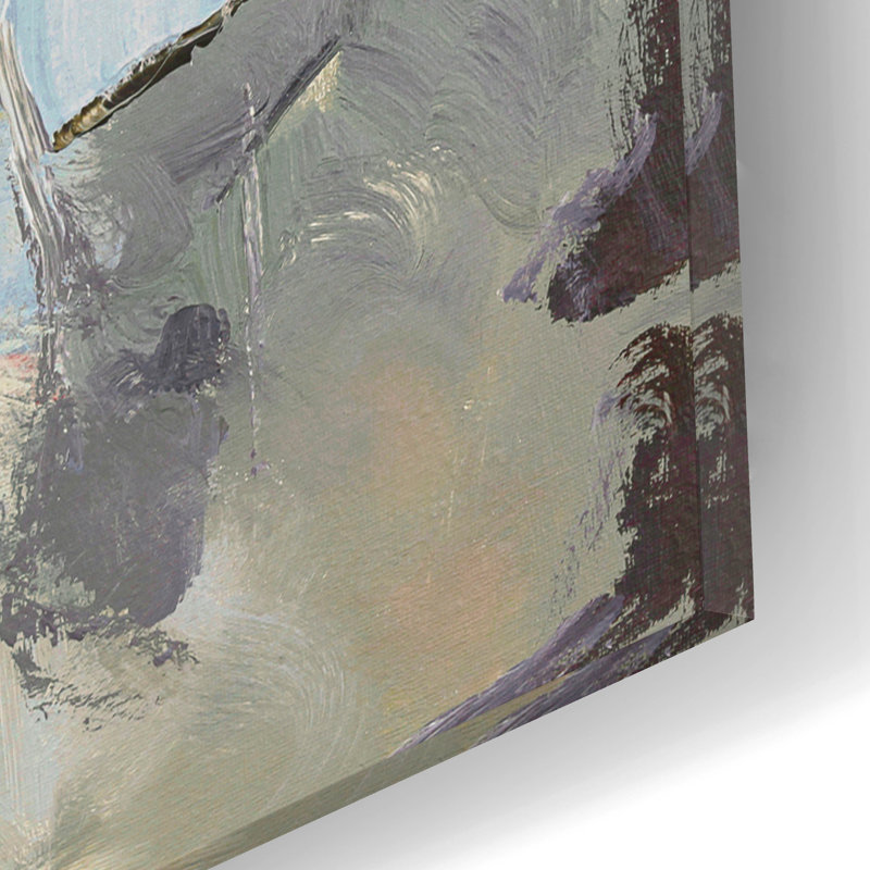 Art mural en verre Ivy Bronx «Free Play 1» par Incado, H 16 po x l 12 po x P 0,13 po