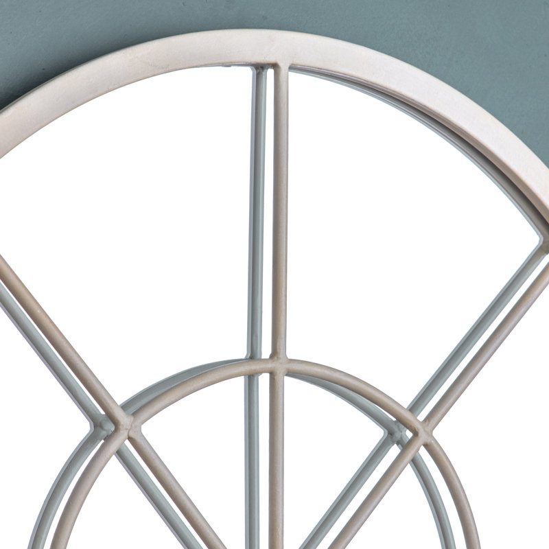 Esmeralda Metal Flat Wall Mirror
