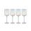 Lenox Tuscany Classics Iridescent Set Of 4 Glasses - Red Wine
