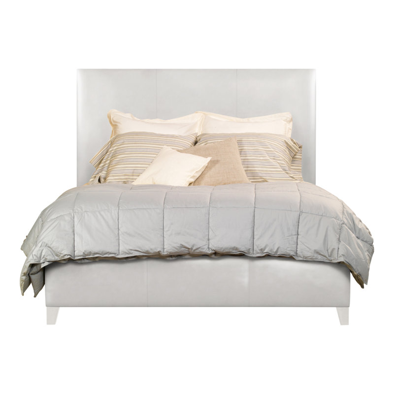Grace/Griffin Leather Bed, California King, Mont Blanc Caramel, Casa Blanca