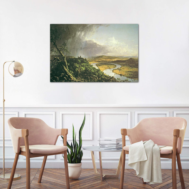 The Oxbow by The Oxbow - Painting on Canvas, Wrapped Canvas, 66.04 cm H x 45.72 cm W x 1.91 cm D